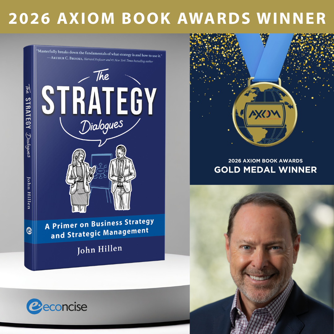 Dr. John Hillen wins a Gold Medal in the Axiom Business Book Awards 2026